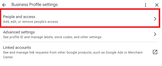 gbp people access